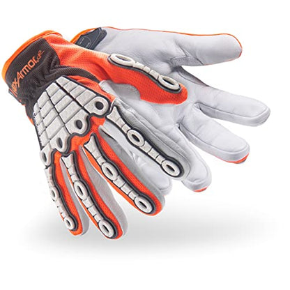 HexArmor Cut-Resistant Impact Protection Breathable Work Gloves | Chrome SLT ® Series 4073 - size: X-Large (Pack of 1)