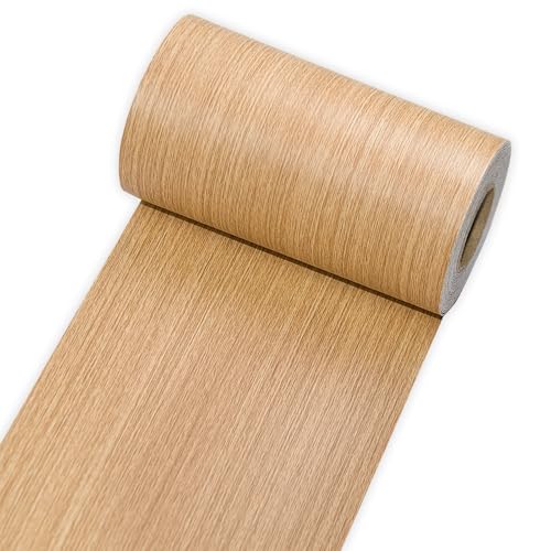 Yellow Wood Grain Repair Tape, 4 inch X 32 ft Self Adhesive Tape for Furniture, 1 Roll Wood Grain Repair Patch for Baseboards, Doors, Floors, Window, Chairs, Cabinet - color: Yellow