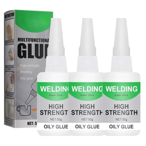 Welding High-Strength Oily Glue, Multifunctional Glue Powerful Universal Glue, High-Strength Oil-Based Welding Adhesive (3 Pcs) - color: 3 Pcs