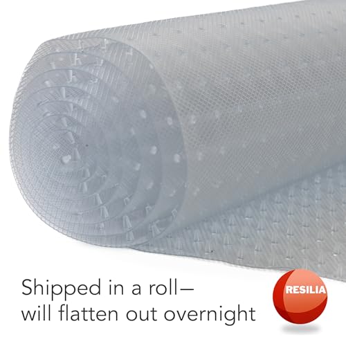 Pet Carpet Protector - Doorway Damage Deterrent and Scratch-Stopper for Cats, Dogs, and Pets, Heavy-Duty PVC Runner, Cut to Fit, Clear, 30 Inches x 48 Inches, Made in The USA - size: 30" x 48"
