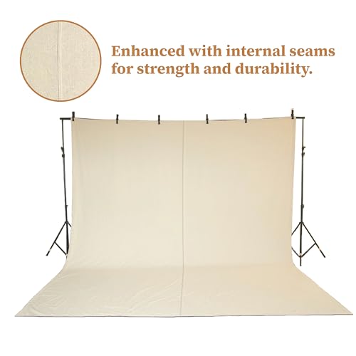 Canvas Painters Drop Cloth (Size 9 x 12 Feet - Pack of 2) - Pure Cotton Paint Drop Cloth for Painting, Curtains, Furniture & Floor Protection - All Purpose Thick Canvas tarp with Double Stitched Edges - size: 9' x 12' - Pack of 2
