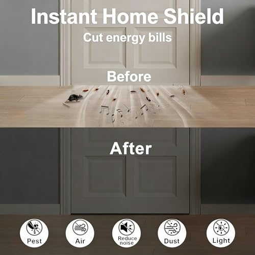 Strong Adhesive Insulation Tape, High Density Foam Weather Stripping Door Seal, Door Seal for Doors and Windows, Soundproof Weatherproof Foam Seal Tape, Noise Reduction(1/2 In x 1/8 In x 98Ft) - size: 1/2 In x 1/8 In x 98Ft