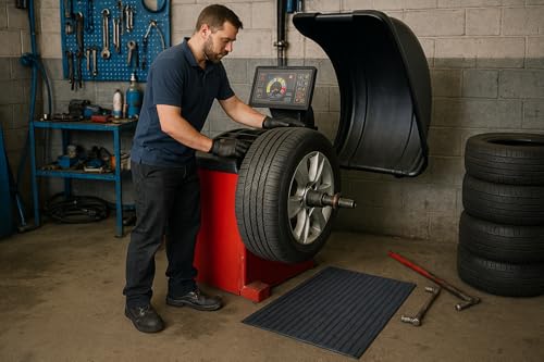 Guardian Air Step Anti-Fatigue Floor Mat, Vinyl, 2'x3', Black, Reduces fatigue and discomfort, Can be easily cut to fit any space - size: 36"L x 24"W x 0.3"Th