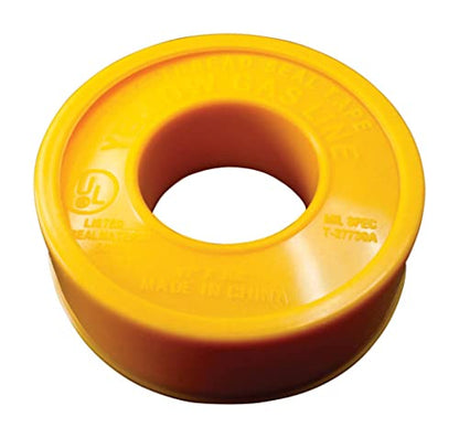 B & K AA Thread Seal Yellow 260 in. L x 1/2 in. W Thread Seal Tape 0.1 oz.