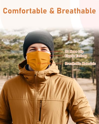 Face Masks Disposable 100 Pack, 4 Ply ASTM Level 3 Medical Grade, Breathable for Adult Outdoor Protection, Individually Wrapped for Home, School & Office, Autumn Symphony - color: Autumn Symphony