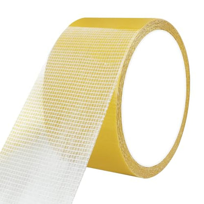 Heavy Duty Double Sided Tape 2 in x 33 FT Strong Adhesive Mounting Tape, Multipurpose Removable Tape for Carpets, Walls, Home, Office, Mounting, Fixing & Splicing