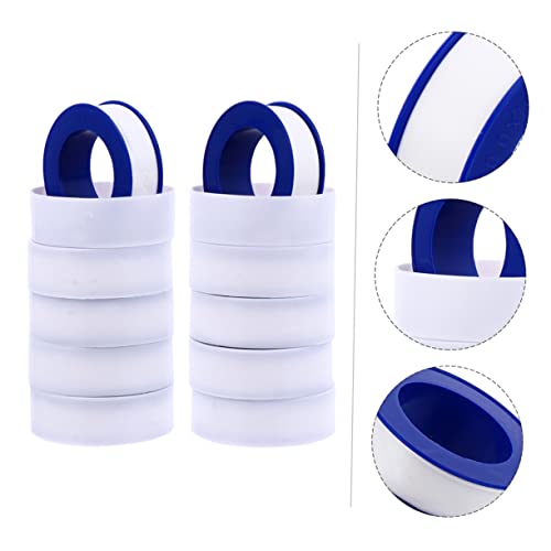 iplusmile 20pcs PTFE Thread Sealing Tape Pipe Sealant for Leak Prevention Adhesive Tape Suitable for All Threaded Plumbing Fittings Maintenance