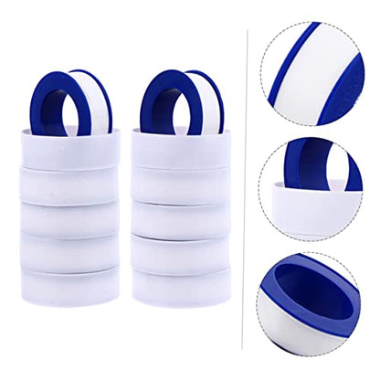 iplusmile 20pcs PTFE Thread Sealing Tape Pipe Sealant for Leak Prevention Adhesive Tape Suitable for All Threaded Plumbing Fittings Maintenance