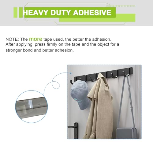 Double Sided Tape 33Ft(10m), Nano Clear Heavy Duty Mounting Tape, 0.4" Wide Reusable Washable Adhesive Strips for Walls, Car, Home, Phone Holder - No Residue & Strong Sticky