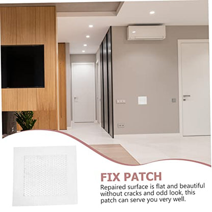 Homoyoyo 12pcs Use Drywall Repair Patches Wall Repair Pastes Self-Adhesive Drywall Patch Kits