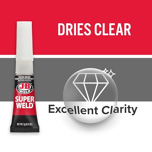 J-B Weld 33102 SuperWeld Glue - 2g Super Glue Tubes - size: 2 gram