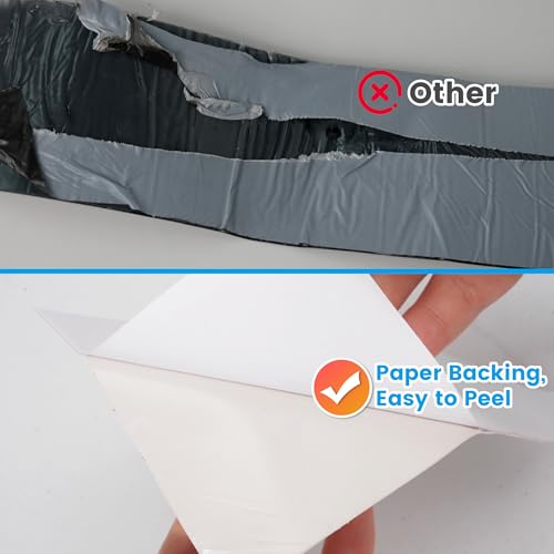 TAPEBEAR RV Sealant Tape 6"×50', White RV Roof Tape Waterproof Seal Tape UV & Weatherproof Repair Sealant Roofing Tape Stop Leak for Camper, Trailer, Boat, Truck - size: 6 Inch x 50 Feet