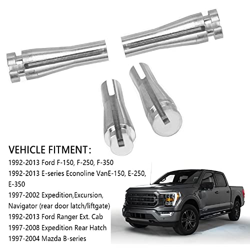 Door Latch Cable Repair Kit Latch Lock Cable Ends Compatible with Ford F150 F250 F350, E-Series, Ranger, Expedition, Excursion, Navigator (8Pcs) - size: 8Pcs