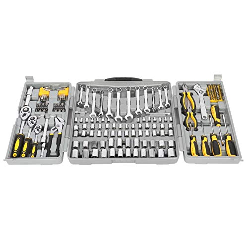205pcs Tool Set, House Repair Kit Set, Household Hand Tool Set, General Home/Auto Repair Tool Set, Storage Case Socket Wrench Sets for Home Maintenance, Perfect for Handyman, Homeowner