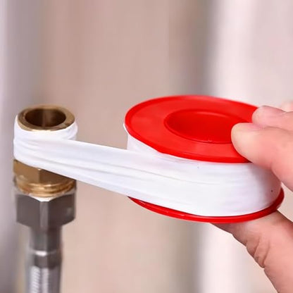 Plumbing Tapes PTFE Industrial Sealant Tape for Shower Head Water Pipe Thread Duct Sealing Plumbing Fitting Repair Tool (1roll) - color: 1roll