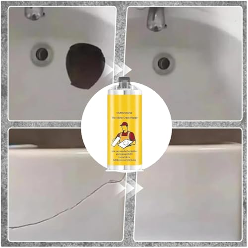 Multifunctional Tile Stone Crack Repair Kit, Porcelain Tile Repair Kit, Tile Granite and Marble Repair Kit, Tile and Ceramic Glaze Repair Paste (1Set)