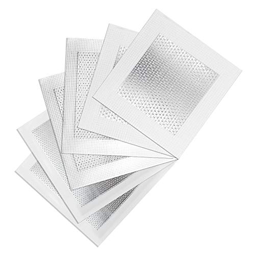 12pcs Drywall Repair Patch, 4/6/8 Inch Drywall Patch Mesh Wall Patch, Screen Patch Repair Self Adhesive Aluminum Wall Repair Patch Kit - size: 4", 6", 8", 12 PCS