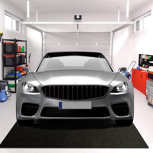 Oil Spill Mat, Garage Floor Mat for Under Car, Absorbent Oil Pad Waterproof Backing Protects Floor - size: 60*72*in