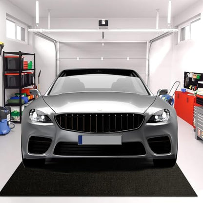 Oil Spill Mat, Garage Floor Mat for Under Car, Absorbent Oil Pad Waterproof Backing Protects Floor - size: 60*72*in