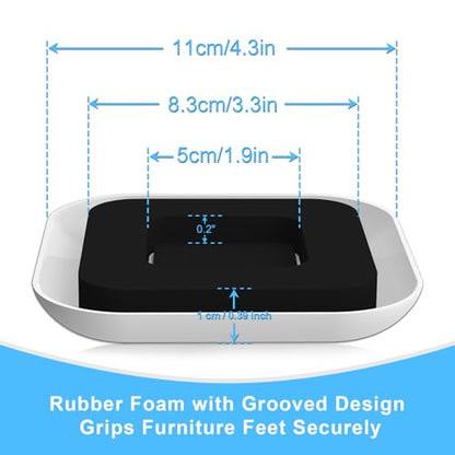Upgrade Furniture Sliders, Furniture Sliders for Carpets, 8 PCS 4.3" Moving Pads with Anti-Slip Groove, Furniture Moving Sliders for Easy Move Bed Couch Tables Cabinet Heavy Duty, Protect Carpets - size: 4.3in 8Pack