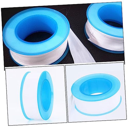 10 Rolls PTFE Sealing Tape Thread Seal Tapes for Plumbing Leak Prevention for Pipe Fittings and Garden Hose Taps