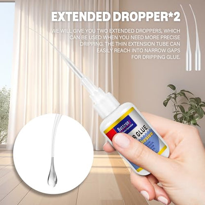 2-Pack Rubber Glue, Strong Flexible & Waterproof Super Glue for Rubber Repair, Heavy-Duty Adhesive for RC Tires, Shoe Soles, Seals, Hoses, Motorcycle Grips & Automotive Parts - size: 2 Pake, style: Rubber Glue