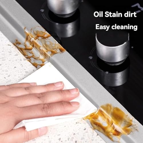 Aluminum Foil Sink Tape, Self-Adhesive Waterproof Pipe Repair Tape & Sealing Strip, Ideal for Sealing Bathtubs, Bathrooms, Kitchen Sink Edges and Walls (4.8cm*5m) - size: one size