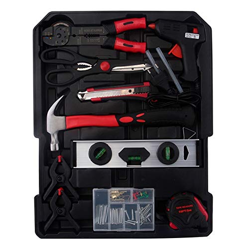 799pcs Tool Set,House Repairing Hand Tool,Portable Complete Basic Repair General Hand Tool Sets for Men Women,Home Basic Repair Tool Kit,with Aluminum Trolley Case,for DIY Home Maintenance (Silver) - color: 799pcs-silver