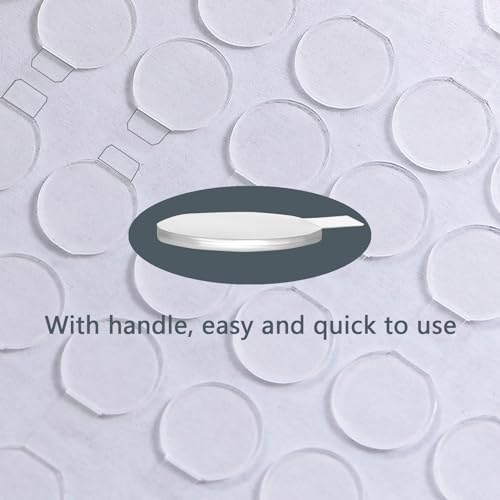 Adhesive Stick dots Two-Sided Sided Mounting Putty Stick Tack for Wall Hanging Crafts Balloons Festival Party Decorations,Clean Removable(0.4"*0.4"-100) - size: 0.4"*0.4"