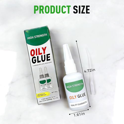 Welding High Strength Oily Glue, Oily Welding Super Glue for Metal, High-Temperature Resistant Strong Oily Glue for Plastic Repair, Multi-Surface Universal Oily Super Glue for Household Repair (1PCS) - color: 1PCS