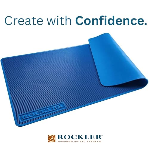 Rockler Silicone Glue Mat (15"x30") - Heat Resistant Mat for Projects, Garage, Shop, Dining Room Table – Easy to Clean Silicone Mats for Crafts – Rolls up for Easy Storage Silicone Project Mat - size: 30" x 15"