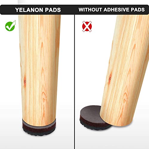 Yelanon Non Slip Furniture Pads -24 pcs 2’’ Grippers Hardwood Floors, Non Skid for Furniture Legs,Self Adhesive Rubber Furniture Feet, Anti Slide Furniture Floors Protectors for Keep Couch Stoppers - size: 24pcs 2" Round