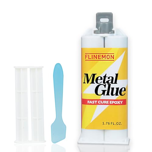 Metal Glue, Heavy Duty Waterproof Epoxy Adhesive, Liquid Aluminum Bonding, Strong Foundry Glue for Welding Metals, Aluminum, Steel, Iron, Wood Filler, Plastic 1.76 oz - size: Metal Glue 1PCS