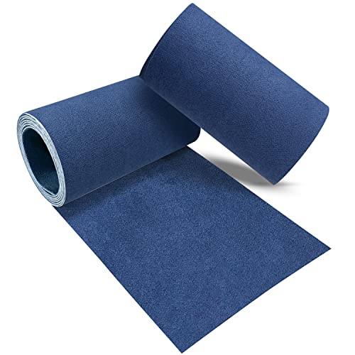 Azobur Velvet Repair Patch, Self-Adhesive Flannel Fabric Patch, Multi Colors, Microfiber Patch，Can be Used to Patch Sofas, Car Seats, Handbags, Jacket Holes and Tears (Blue) - color: Blue, size: 4" x 30"-2 ROLLS