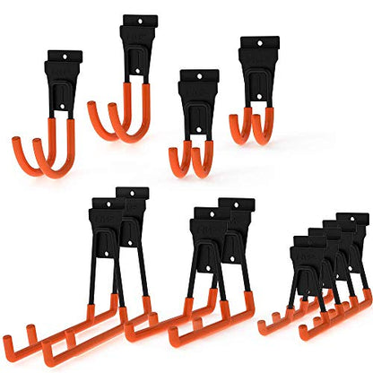 Slatwall Hooks Slatwall Accessories Utility Hooks Garage Storage Tool Organizer Large Heavy Duty Garage Panels Hooks for Ladders Bulk Items - size: Slatwall Hooks 12pack