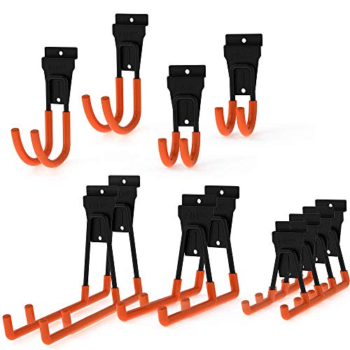 Slatwall Hooks Slatwall Accessories Utility Hooks Garage Storage Tool Organizer Large Heavy Duty Garage Panels Hooks for Ladders Bulk Items - size: Slatwall Hooks 12pack