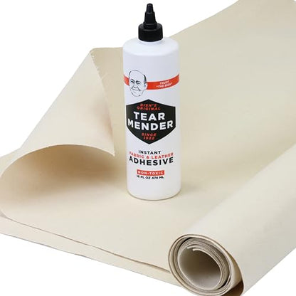 TrailMax Outdoor Canvas Patch Kit to Repair Pop-Up Campers, Canvas Tents, Boat Covers, Tarps - size: 25 Sf Canvas, 16 Oz Tear Mender