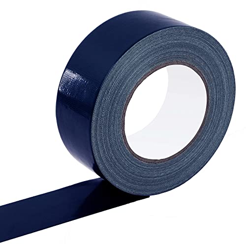 Reniteco Navy Blue Duct Tape- 2 inches x 45 Yards, Waterproof & All-Weather, No Residue, UV Resistant, Heavy Duty for Car, Home & Outdoor Repairs, 1 Roll - color: Navy Blue, size: 2in*45yard