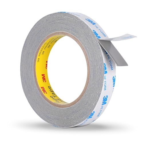 Made of 3M PE Foam Tape Double Sided Tape 0.75in×20Ft, Heavy Duty Mounting Tape for LED Strip Lights, Home Decor, Signs, DIY – Weatherproof Adhesive for Plastic, Metal, Glass, Indoor & Outdoor Use - size: 0.75" x 20Ft