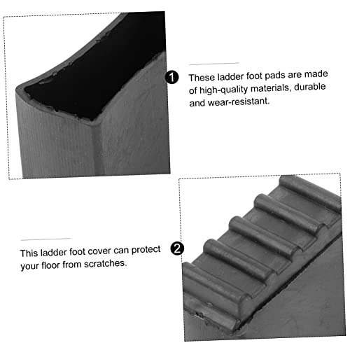 4pcs Non-Slip Stair Treads Covers Slip Mats for Ladder Step Protection Ladder Safety Cover Easy Installation