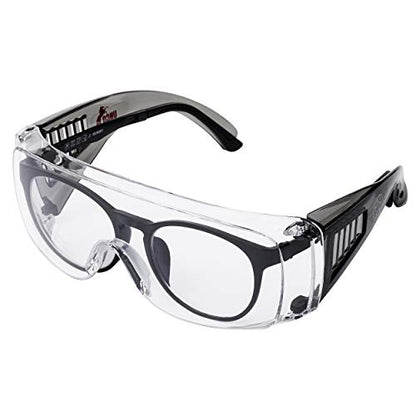UNCO- Safety Goggles Over Glasses, Protective Goggles, Anti Fog, Work, Safety Glasses Over - color: Black, size: 1 Pack