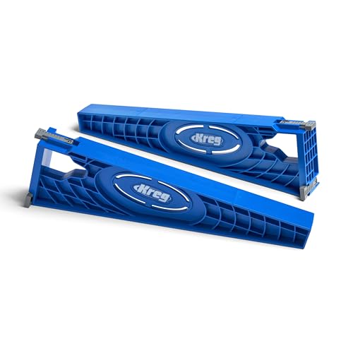 Kreg KHI-Slide Drawer Slide Jig - Drawer Slide Jig Kit - Drawer Slide Tool - for Cabinets, Drawers, Desks & More - Easily Install Drawer Slides - Set of 2