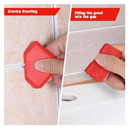Goldblatt Caulk Remover Tool, Grout Removal Tool, Caulking Tool, Silicone Caulking Tool Kit, Sealant Finishing Tools for Sink Joint Bathroom Kitchen Floor