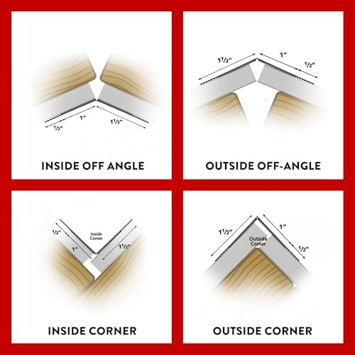 Drywall Tape – Original Pro-Pack Drywall Repair Corner Bead – Finishes Inside or Outside 90 Degrees and Off-Angle Corners – Replaces Standard Bead, Uses Less Compound – 6 Rolls of 50" - size: 6 pack