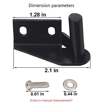 Lid Hinge Kit 1 x Left Side & 1 x Right Side Hinge Compatible with Many Traeg-er Grills Models Hinges, for Traeger Lid Hinge Kit Included Installation Hardware (KIT0001)