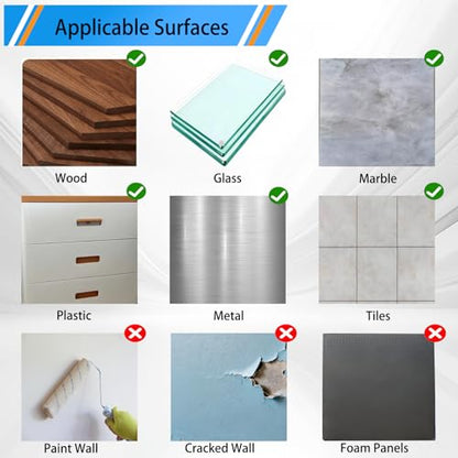 Removable Double Sided Adhesive Sticky Pads, 60 Pcs Heavy Duty 3mm EVA Foam Mounting Strips – Renter Friendly, Wall Safe, No Residue, for Walls, Car, Picture Hanging, Rugs, Home Office (Black)