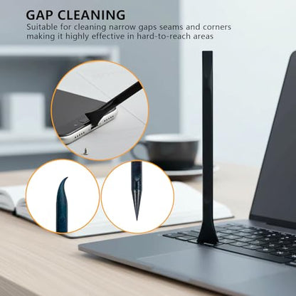 12 PCS Plastic Putty Knife Set with 6 Flexible Filler Knives 6 Scrapers for Spackling, Repairing Drywall, Removing Wallpaper, Applying Mud and Plaster