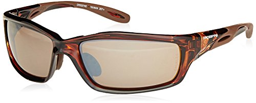 Crossfire 2117 Safety Glasses - color: Brown Mirror Lens, size: One Size