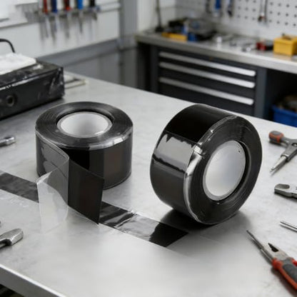 3 Rolls Heavy-Duty Sealant Tape - Instant Waterproof Adhesive, Clear Pipe Repair Tape for Leak Fixing, Pipe Connection & Pipe Maintenance