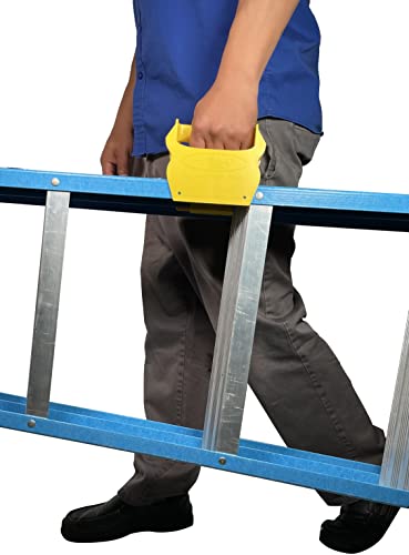 Boxtown Team Ladder Carrier (XL PRO Yellow) | Ladder Accessories | Ladder Handle | Drill Gun Holster - color: XL Pro Yellow